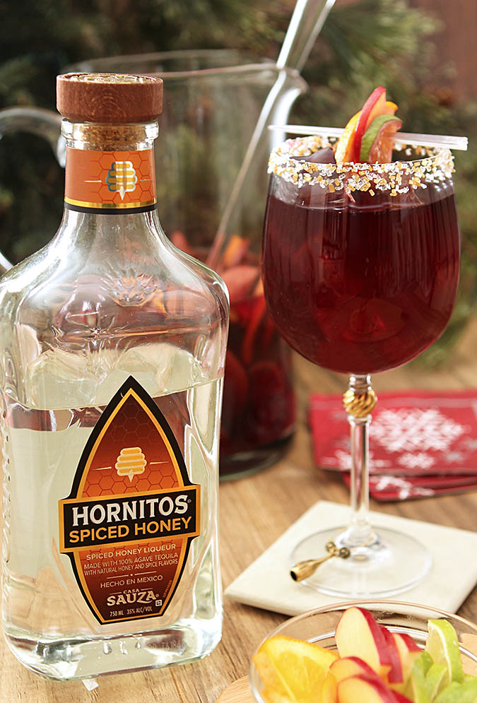 Spiced Honey Tequila Sangria Creative Culinary A Denver, Colorado