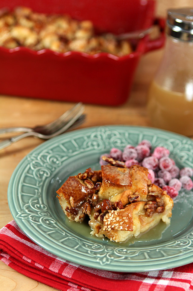 Boozy Bread Pudding and a Pioneer Woman Cookbook Giveaway Bourbon