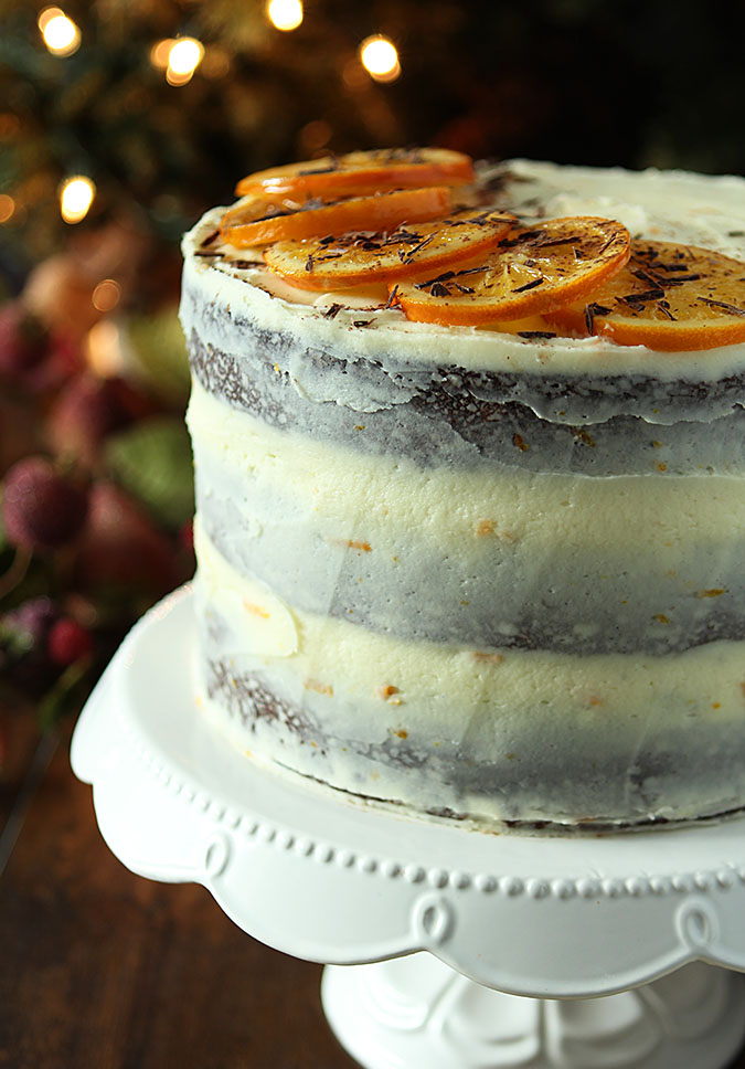 Chocolate Orange Stout Cake with Orange Buttercream Frosting Creative