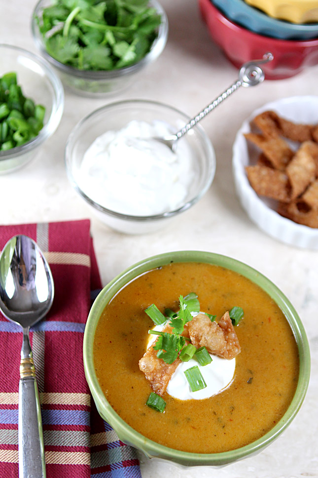 Hatch Green Chile and Cheese Soup Creative Culinary A Denver