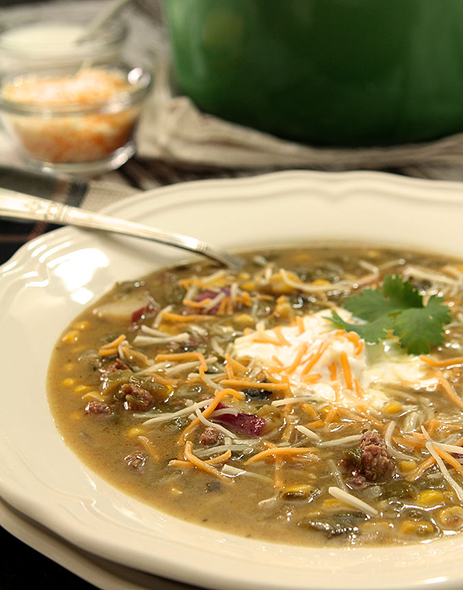 Green Chile Stew from Tocabe An American Indian Eatery Creative