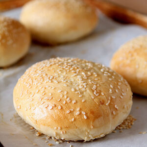 Homemade Hamburger Buns