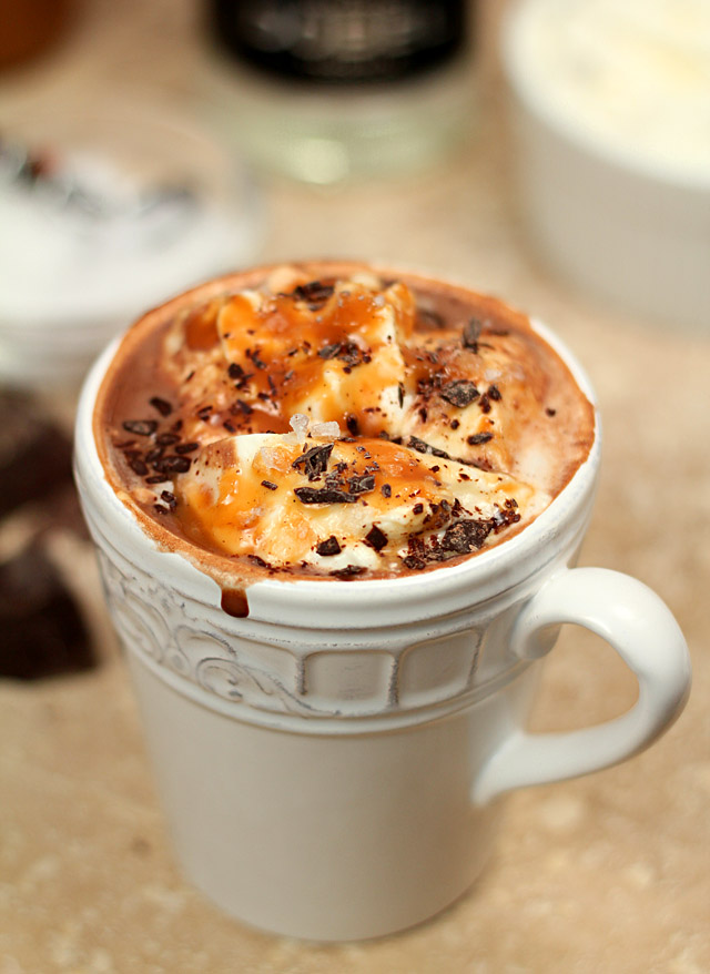 Salted Caramel Hot Chocolate with Tequila Perfect for Valentine’s Day