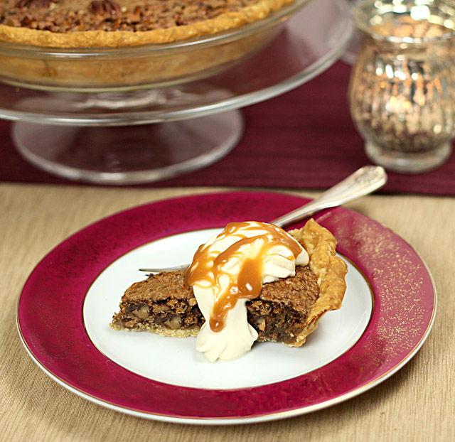 Maple and Toasted Pecan Pie with Maple Whipped Cream