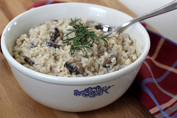 risotto-goat-cheese-bowl
