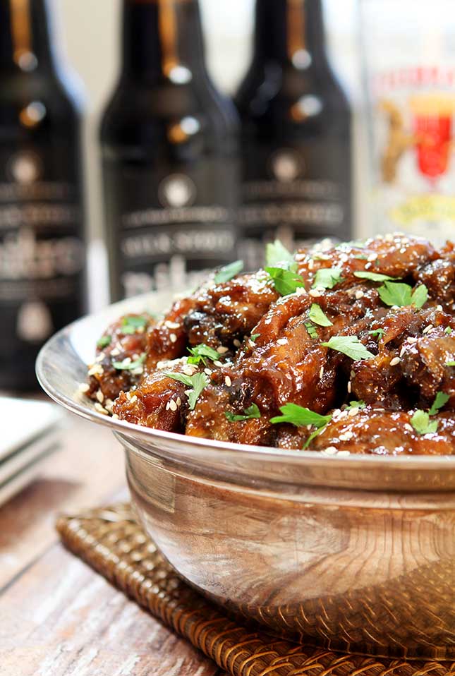 Slow Cooker Sweet, Spicy and Sticky Chicken Wings Creative Culinary